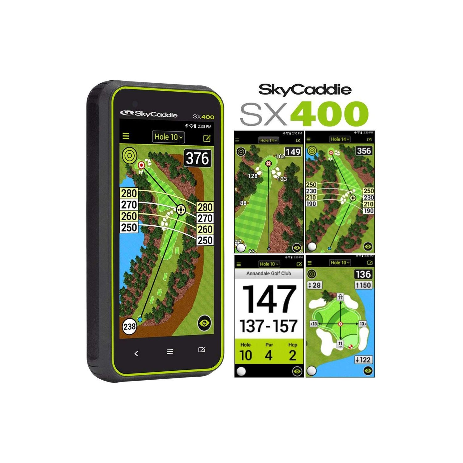 Sky Caddie SX400 GPS gebruikte golfclub