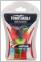 12 Plastic Neon Ball Markers