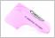 Fleece Lines Blade Stle Putter Head Cover (Pink)