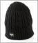Cable Knit Beanie (Black)