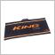 King LTD Jacquard Bag Towel (Black/Orange) 93cmX48cm