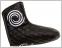 Quilted Blade Style Putter Head Cover Blade (Black)