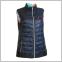 Ladies Reversible Padded Body Warmer (Donker Blauw)