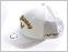 Performance Pro Golf Cap (White/Gold)