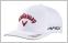Performance Pro Golf Cap (White/Cardinal)