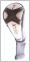 Ladies XXIO  (7 Wood) Head Cover