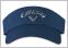 Liquid Metal Visor (Navy/Silver)