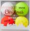 4 Ball Vivid Golf ball Special Edition Christmas Pack