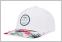 Bogey Free 25 Golf Cap  (White Tropical)