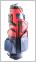 Ventura Waterproof Cart Bag Cart Bag With 14 Way Orginiser Top (Navy/Red)