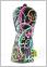 Lucky Skull Hybrid Head Cover (Neon/Chaos-Black Edition)