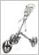 Stinger 3 Wheel Push Cart (Black)