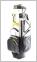 Ventura Waterproof Cart Bag Cart Bag With 14 Way Orginiser Top (White/Yellow/Black)
