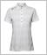 Ladies Jaquard Polo (White)