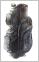 BR-D4 25 Cart Bag (Black Camo/Copper)