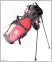 ICE Stand Bag (Red/Black/Silver)