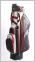 QO9 WR 2024 Cart Bag (Black/White/Red)