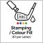 Stamping/Colour Fill (Price Per Letter)