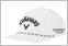 Tour Authentic Performance Pro Rope 26 Golf Cap (White)