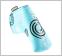 Premium Swirl Blade Style Putter Cover 26 (Deep Coral Blue)