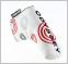 Premium Swirl Blade Style Putter Cover 26 (White)