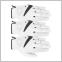 Ladies SynTech 25 All Weather 3 Glove Combo Deal (White/Black - Small)