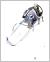 Cruiser 2.0 Rain Dry Stand Bag (White/Navy)