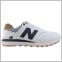 574 Greens V2 Spikeless Golf Shoes (White/Navy) (Mens Size 47.5)